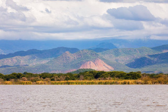湖我的名字是景观埃塞俄比亚非洲