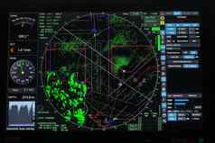 船控制面板导航设备回声定位能力雷达监控