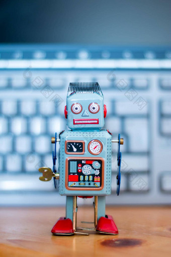 象征聊天机器人社会机器人算法程序代码背景