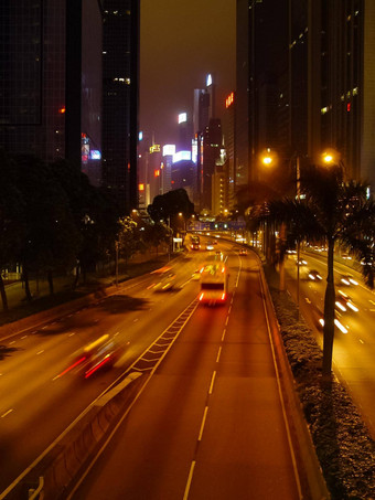 街道在<strong>香港香港</strong>晚上晚上灯城市在<strong>香港香港</strong>