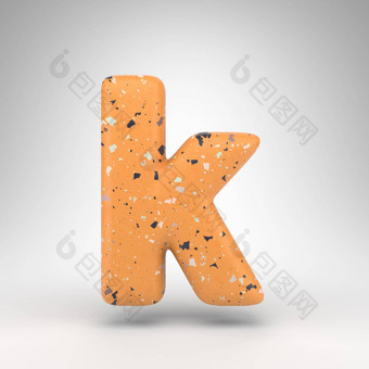 信小写字母白色背景信橙色平台模式纹理