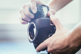 摄影师专业相机开放传感器