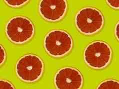 有创意的模式使红色的橙子