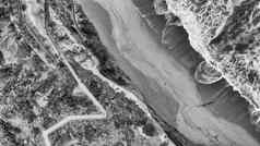 吉布森步骤十二个使徒空中视图美丽的澳大利亚海岸线