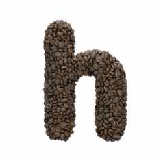 咖啡信小写字母的烤豆子字体。合适的咖啡能源失眠相关的主题