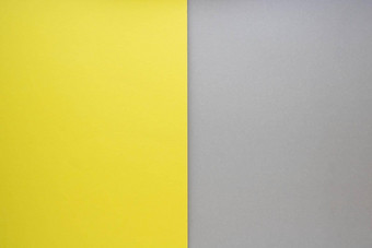 纸柔和的重叠时尚的黄色的灰色颜色背景横幅演讲模板颜色概念有创意的现代背景设计时尚的颜色