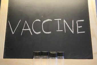 黑板词疫苗好疫苗主题图片