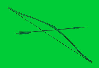 罗宾罩林科尔绿色弓箭头