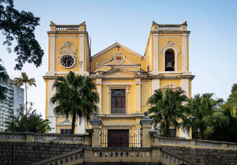 劳伦斯殖民天主教教堂具有里程碑意义的澳门中国