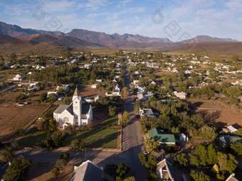 空中小小镇村南非洲麦格雷戈