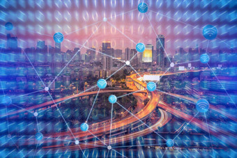 技术背景聪明的城市互联网的事情技术大数据概念互联网的事情技术未来基础设施信息社会