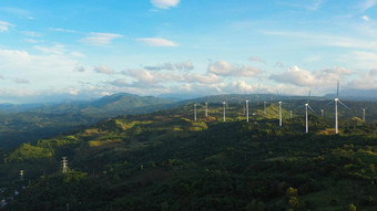 风机农场菲律宾吕宋岛