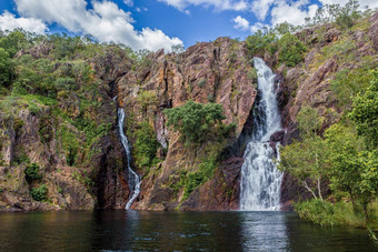 不多了瀑布litchfield国家公园Nördliches领土澳大利亚