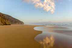 日落∞海滩假期活力健康的生活概念澳大利亚