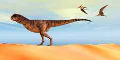 carnotaurus萨斯特雷恐龙