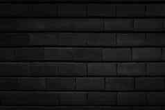 图像黑色的砖墙背景纹理