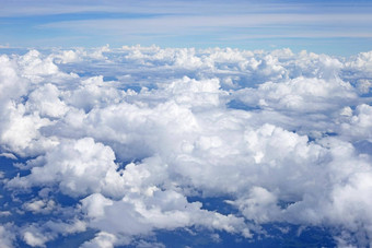 视图天空云飞机窗口