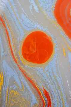 埃布鲁大理石花纹艺术圆模式摘要彩色的背景
