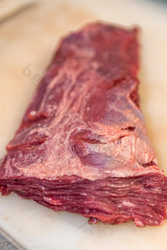阿根廷减少肉被称为vacio
