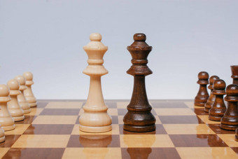 木国际象棋块棋盘