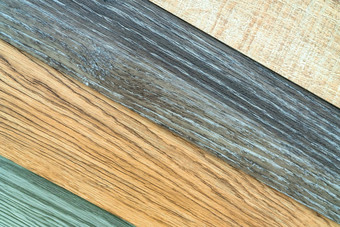 乙烯基瓷砖堆栈样本集合室内设计师木模式乙烯基瓷砖完整的框架乙烯基地板材料聚合物乙烯基表集首页地板上绿色棕色（的）灰色的聚氯乙烯
