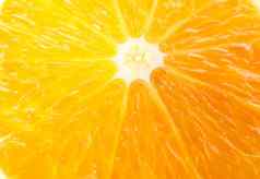 新鲜的片橙色背景空间文本特写镜头新鲜的柑橘类水果