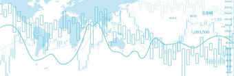 股票市场图外汇交易图表业务金融概念摘要金融背景投资经济趋势业务的想法股票市场数据插图