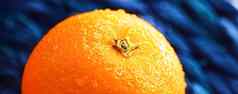 有机橙子新鲜的花园健康的食物水果