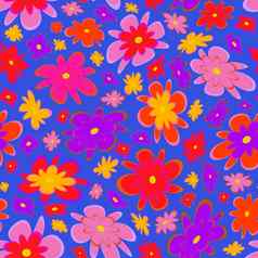 时尚的织物模式微型花夏天打印时尚设计图案分散随机优雅的模板时尚打印好时尚纺织织物礼物包装纸粉红色的Azure