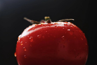 新鲜的成熟的番茄有机食物