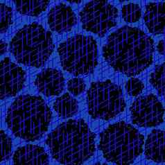 几何无缝的模式纹理完美的联系嵌套的圈大小颜色行重复模式圈点纺织包装纸横幅蓝色的Azure淡紫色