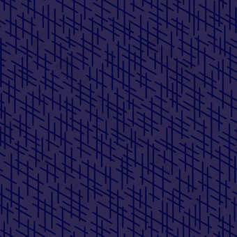 随机穿越行使模式混乱的短行无缝的模式芯片棒现代可重复的主题好打印纺织织物背景包装纸蓝色的紫色的颜色