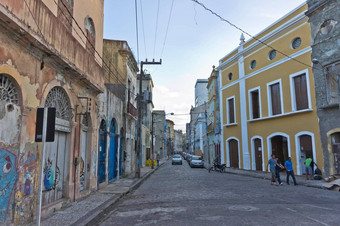 累西腓城市街视图巴西南美国