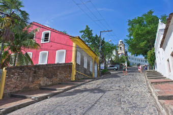 奥琳达城市街视图巴西南美国