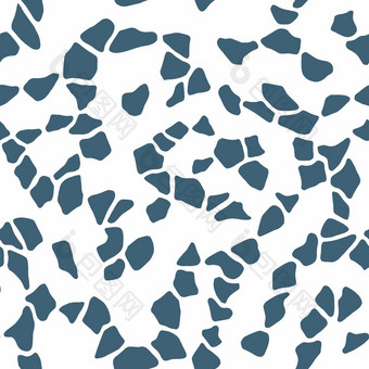平台现代时尚的色彩斑斓的无缝的模式摘要有创意的背景混乱的小块不规则的形状理想的包装纸纺织打印壁纸平台地板Azure白色
