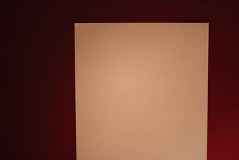 米色纸黑暗红色的背景办公室文具平铺奢侈品品牌平躺品牌身份设计模型