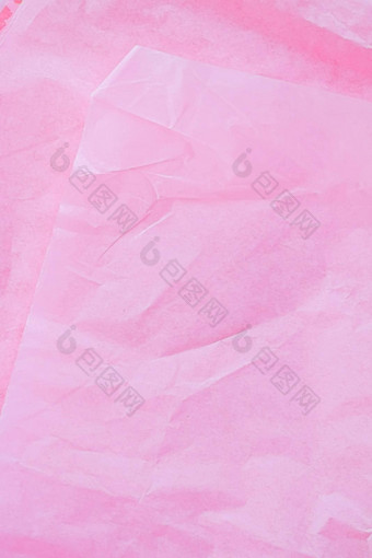粉红色的组织纸平铺背景奢侈品品牌平躺品牌身份设计模型