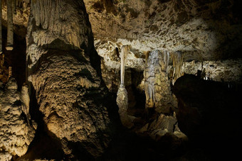 石灰石形成内部马科查洞穴摩拉维亚人岩溶