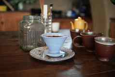 准备酝酿咖啡咖啡制造商滴水壶