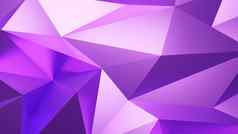 摘要几何模式背景多边形三角形背景紫色的呈现