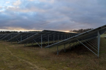 生成清洁能源太阳能<strong>模块</strong>大公园北部欧洲