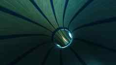 背景飞行科幻隧道神奇的灯呈现