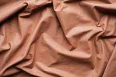 巧克力棕色（的）织物纹理背景波浪织物