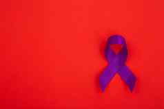 世界癌症一天背景色彩斑斓的丝带癌症意识