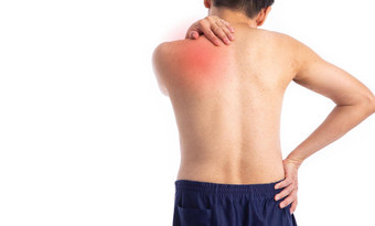 痛<strong>疼痛肩膀</strong>扭伤关节炎症状中间年龄男人。持有伤害<strong>肩膀</strong>