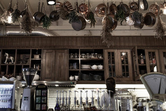 室内设计装饰酒吧计数器小子佩顿和旅行咖啡馆当地的专业咖啡馆酒吧白天