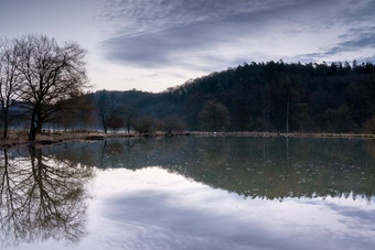 鱼池bergisches土地德国