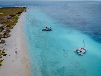 <strong>小</strong>库拉索岛岛著名的daytrips打鼾旅游白色海滩蓝色的<strong>清晰</strong>的海洋<strong>小</strong>库拉索岛岛加勒比海