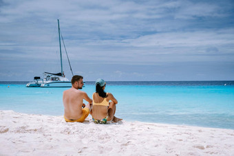 <strong>小</strong>库拉索岛岛著名的daytrips打鼾旅游白色海滩蓝色的<strong>清晰</strong>的海洋<strong>小</strong>库拉索岛岛加勒比海