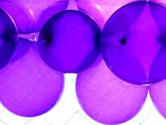 紫色的聚会，派对气球